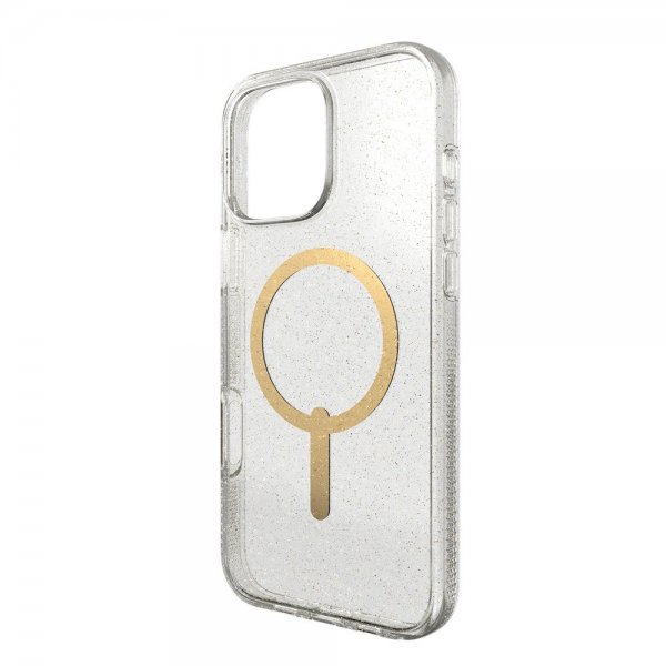 ZAGG iPhone 16 Pro Max Skal Milan Snap Gold Glitter
