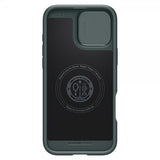 Spigen iPhone 16 Pro Max Skal Optik Armor MagFit Abyss Green