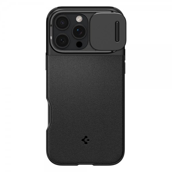 Spigen iPhone 16 Pro Max Skal Optik Armor MagFit Svart