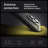 Spigen iPhone 16 Pro Max Skal Rugged Armor MagFit Grå