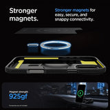 Spigen iPhone 16 Pro Max Skal Rugged Armor MagFit Grå