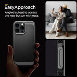 Spigen iPhone 16 Pro Max Skal Rugged Armor MagFit Matte Black