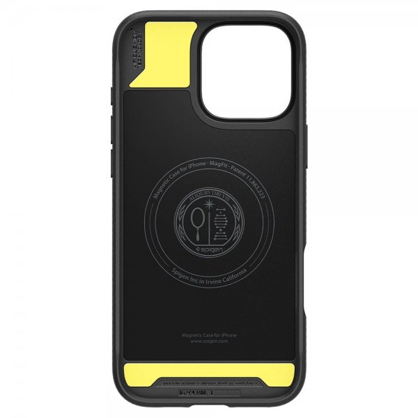 Spigen iPhone 16 Pro Max Skal Rugged Armor MagFit Matte Black