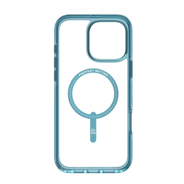 ZAGG iPhone 16 Pro Max Skal Santa Cruz Snap Retro Blue