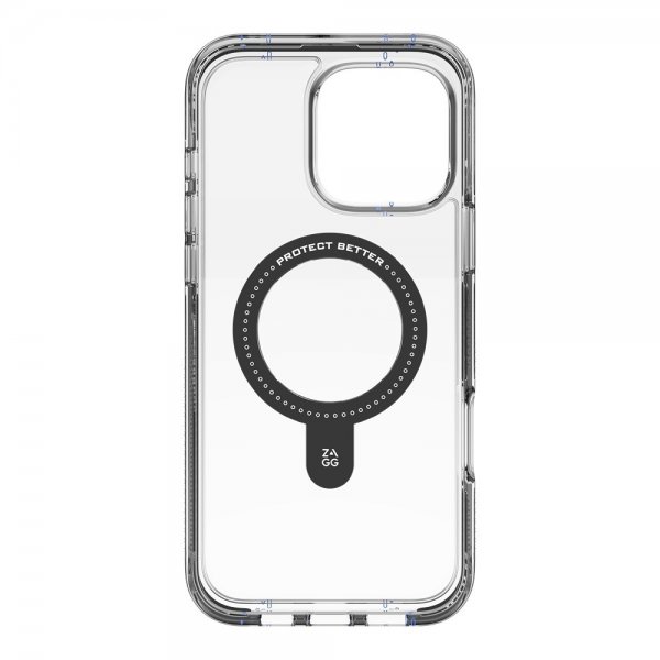 ZAGG iPhone 16 Pro Max Skal Santa Cruz Snap Ring Stand Svart