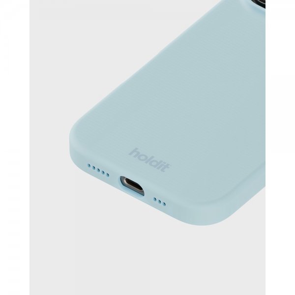 holdit iPhone 16 Pro Max Skal Silikon Mineral Blue