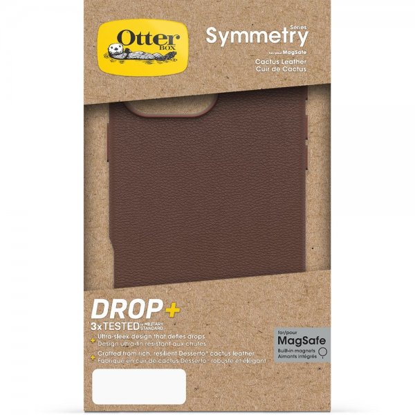 Otterbox iPhone 16 Pro Max Skal Symmetry Cactus Leather MagSafe Rich Adobe