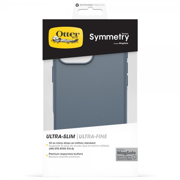 Otterbox iPhone 16 Pro Max Skal Symmetry MagSafe Bluetiful