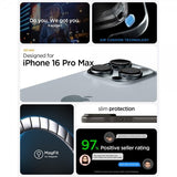 Spigen iPhone 16 Pro Max Skal Thin Fit MagFit Gunmetal
