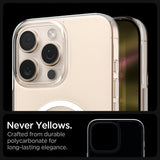 Spigen iPhone 16 Pro Max Skal Thin Fit T MagFit Clear White