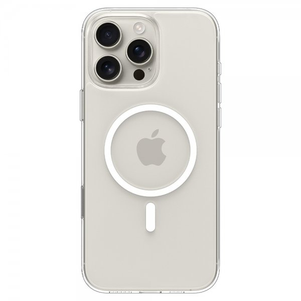 Spigen iPhone 16 Pro Max Skal Thin Fit T MagFit Clear White