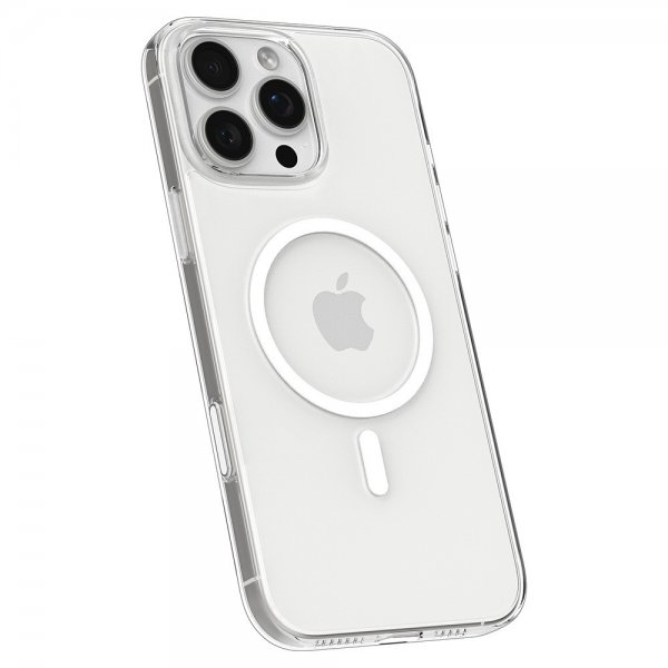 Spigen iPhone 16 Pro Max Skal Thin Fit T MagFit Clear White