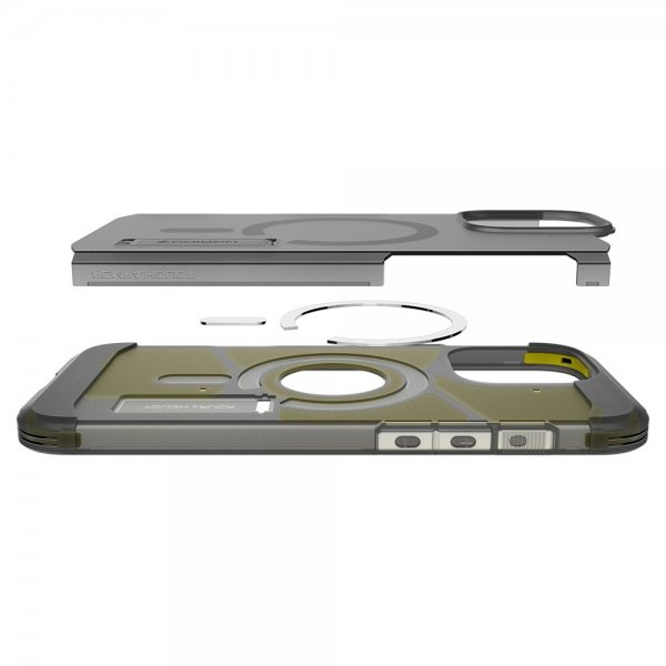 Spigen iPhone 16 Pro Max Skal Tough Armor MagFit Frost Black