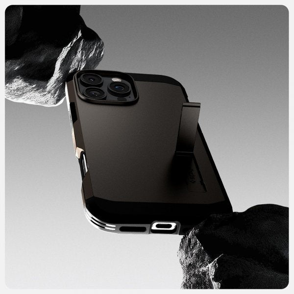 Spigen iPhone 16 Pro Max Skal Tough Armor MagFit Gunmetal