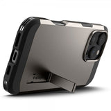 Spigen iPhone 16 Pro Max Skal Tough Armor MagFit Gunmetal