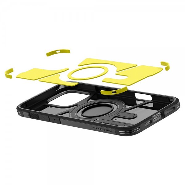 Spigen iPhone 16 Pro Max Skal Tough Armor MagFit Svart