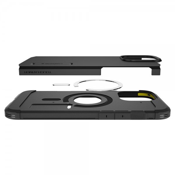 Spigen iPhone 16 Pro Max Skal Tough Armor MagFit Svart