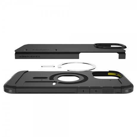 Spigen iPhone 16 Pro Max Skal Tough Armor MagFit Svart