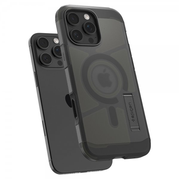 Spigen iPhone 16 Pro Max Skal Tough Armor T MagFit Frost Black