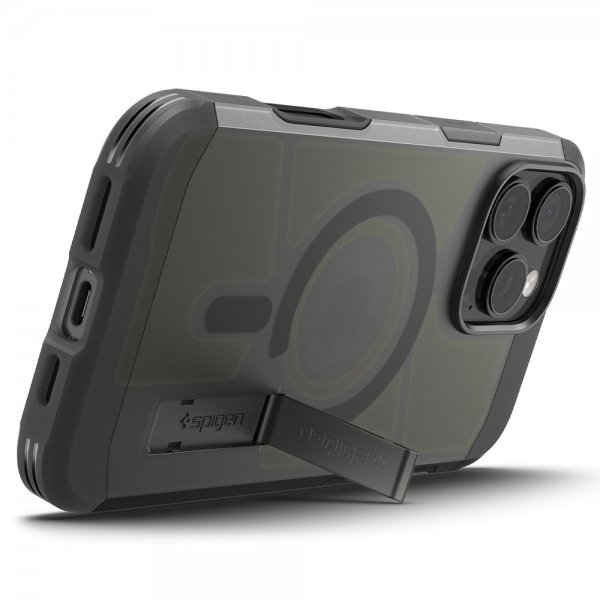 Spigen iPhone 16 Pro Max Skal Tough Armor T MagFit Frost Black