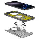Spigen iPhone 16 Pro Max Skal Tough Armor T MagFit Frost Black
