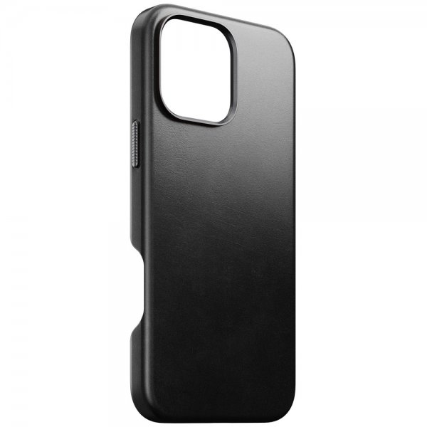Nomad iPhone 16 Pro Max Skal Traditional Leather Case Horween Svart