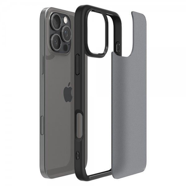 Spigen iPhone 16 Pro Max Skal Ultra Hybrid Frost Black