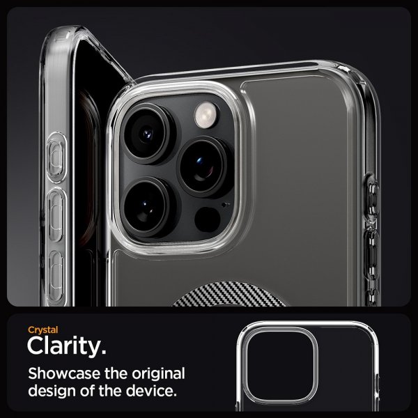 Spigen iPhone 16 Pro Max Skal Ultra Hybrid MagFit Carbon Fiber