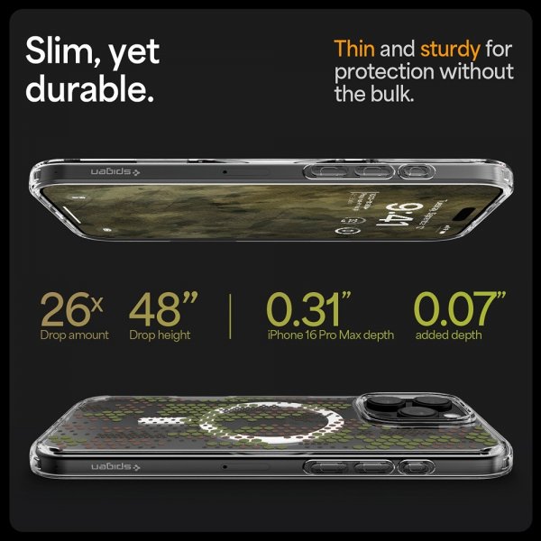 Spigen iPhone 16 Pro Max Skal Ultra Hybrid MagFit Digital Camo
