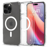 Spigen iPhone 16 Pro Max Skal Ultra Hybrid MagFit Frost Clear
