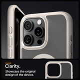 Spigen iPhone 16 Pro Max Skal Ultra Hybrid MagFit Frost Natural Titanium