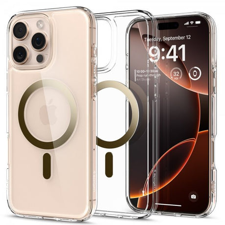 Spigen iPhone 16 Pro Max Skal Ultra Hybrid MagFit Guld