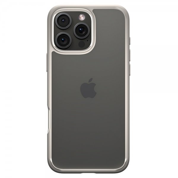 Spigen iPhone 16 Pro Max Skal Ultra Hybrid Natural Titanium