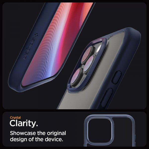 Spigen iPhone 16 Pro Max Skal Ultra Hybrid Navy Blue