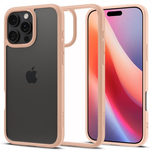 Spigen iPhone 16 Pro Max Skal Ultra Hybrid Rose Titanium