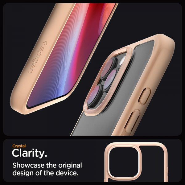 Spigen iPhone 16 Pro Max Skal Ultra Hybrid Rose Titanium