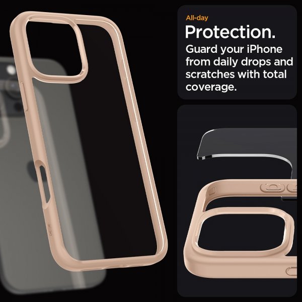 Spigen iPhone 16 Pro Max Skal Ultra Hybrid Rose Titanium