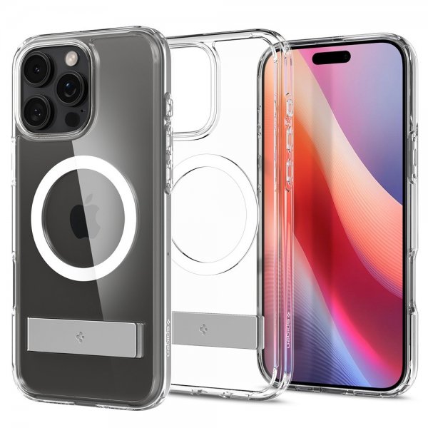 Spigen iPhone 16 Pro Max Skal Ultra Hybrid S MagFit Crystal Clear