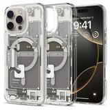 Spigen iPhone 16 Pro Max Skal Ultra Hybrid Zero One MagFit Natural Titanium