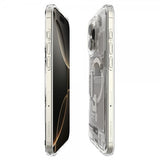Spigen iPhone 16 Pro Max Skal Ultra Hybrid Zero One MagFit Natural Titanium