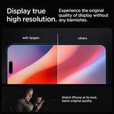 Spigen iPhone 16 Pro Max/iPhone 17 Pro Max Skärmskydd GLAS.tR EZ Fit 2-pack