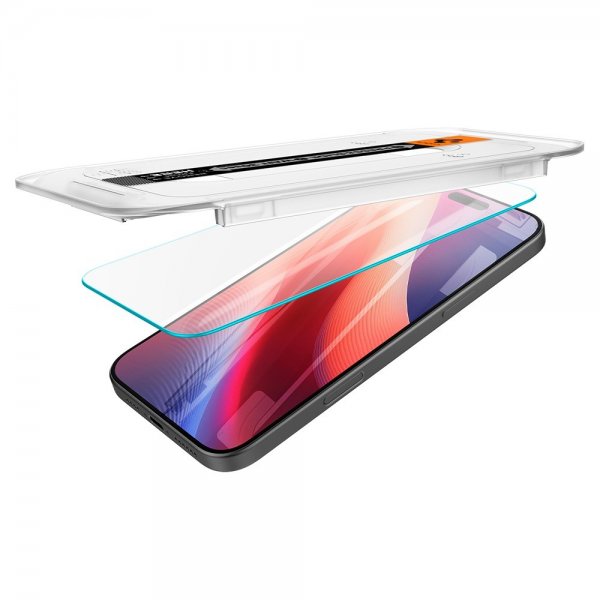 Spigen iPhone 16 Pro Max/iPhone 17 Pro Max Skärmskydd GLAS.tR EZ Fit 2-pack