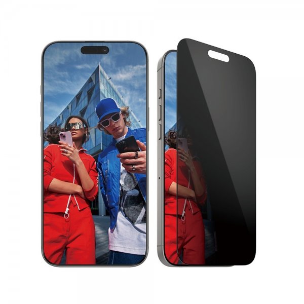 PanzerGlass iPhone 16 Pro Max Skärmskydd Ultra-Wide Fit Privacy EasyAligner