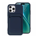 iPhone 16 Pro Skal Korthållare Blå