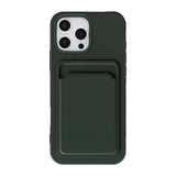 iPhone 16 Pro Skal Korthållare Grön