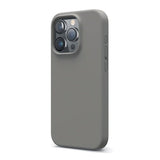 Rvelon iPhone 16 Pro Skal Silikon Grå