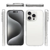 Rvelon iPhone 16 Pro Skal Transparent TPU Transparent