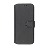 Rvelon iPhone 16 Pro Fodral Äkta läder Kortfack Svart