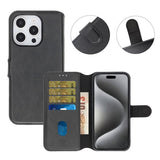 Rvelon iPhone 16 Pro Fodral Magnetiskt Avtagbart Skal Svart