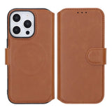 Rvelon iPhone 16 Pro Fodral 4 Kortfack MagSafe Brun